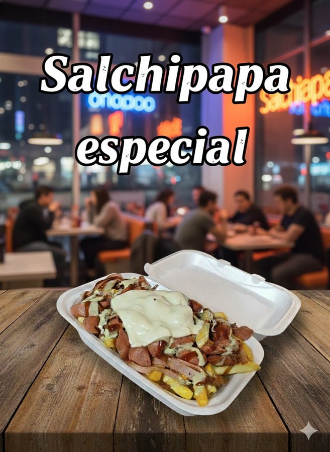 Salchipapa Especial