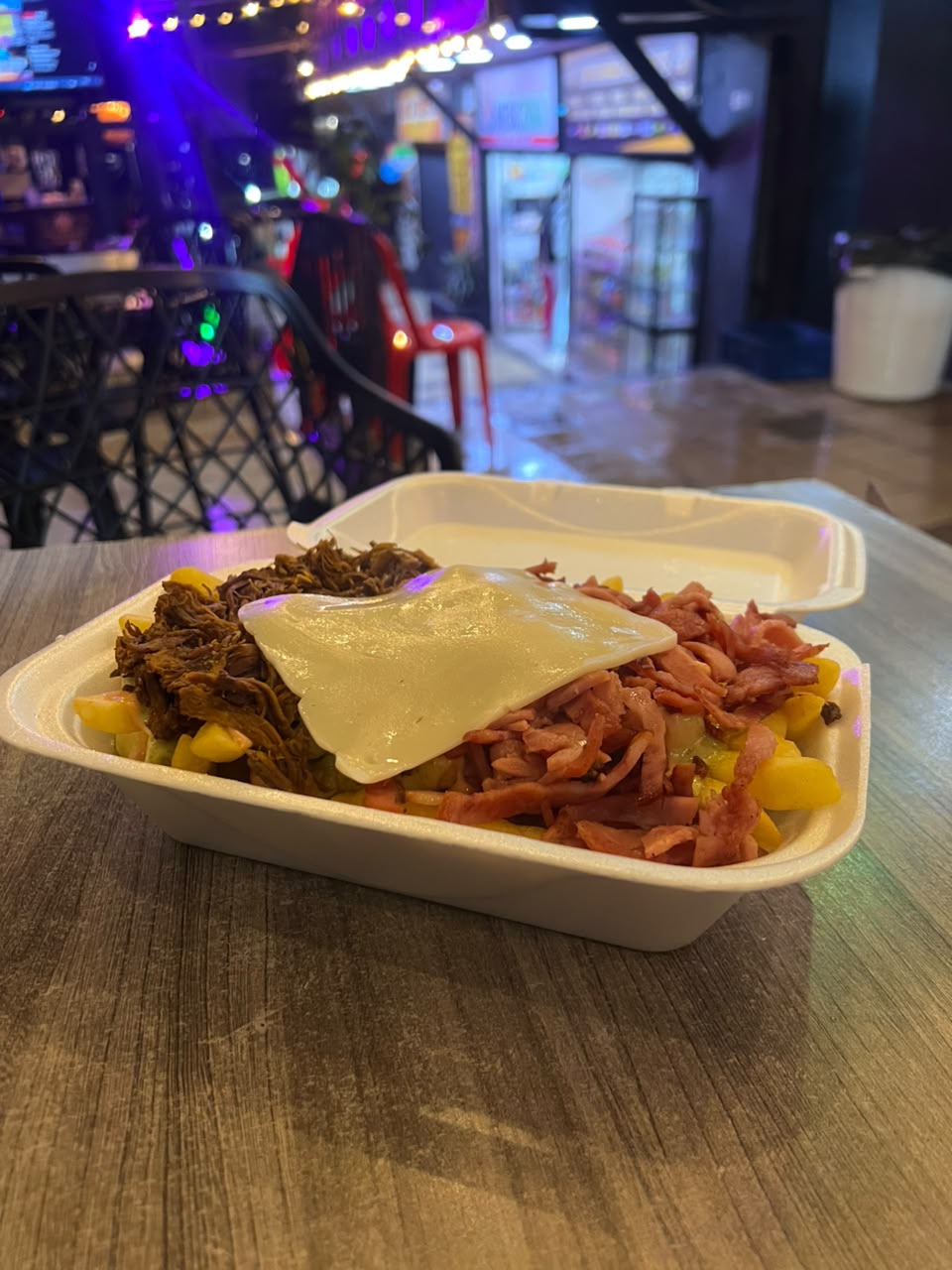 Salchipapa Ropa Vieja